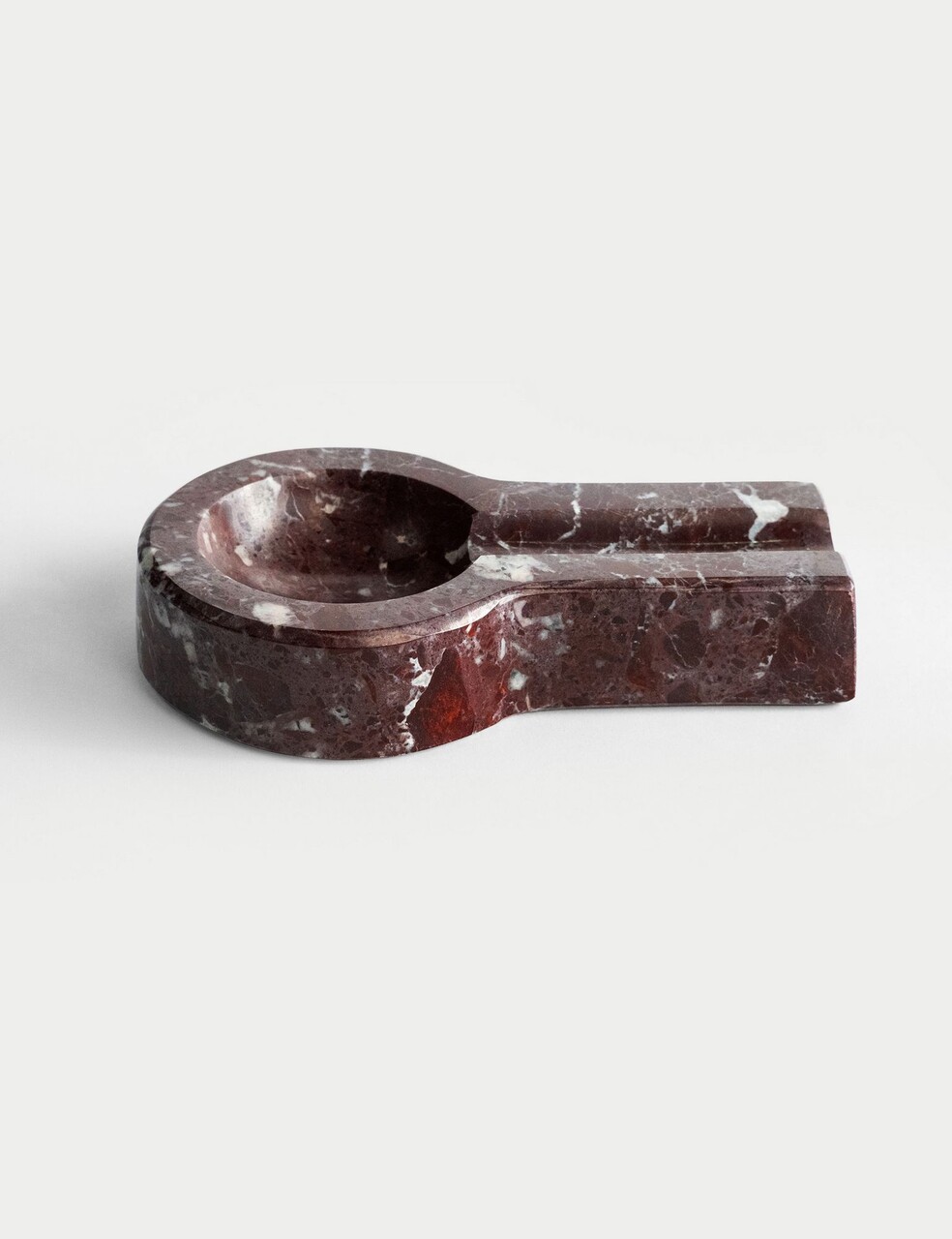 Scrumieră, Rosso Levanto, 5x3x15 cm, Bordo - view 4