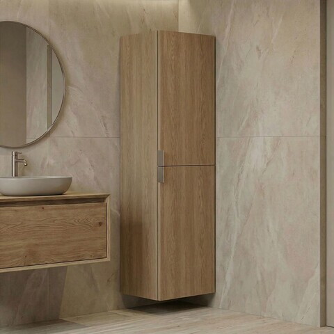 Dulap de baie, Hanah Home, Purus Desna 40, Stejar Sonomo