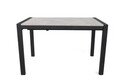 Masa extensibila, Nmobb, Silva, 120x75x74 cm, PAL, Nurca / negru