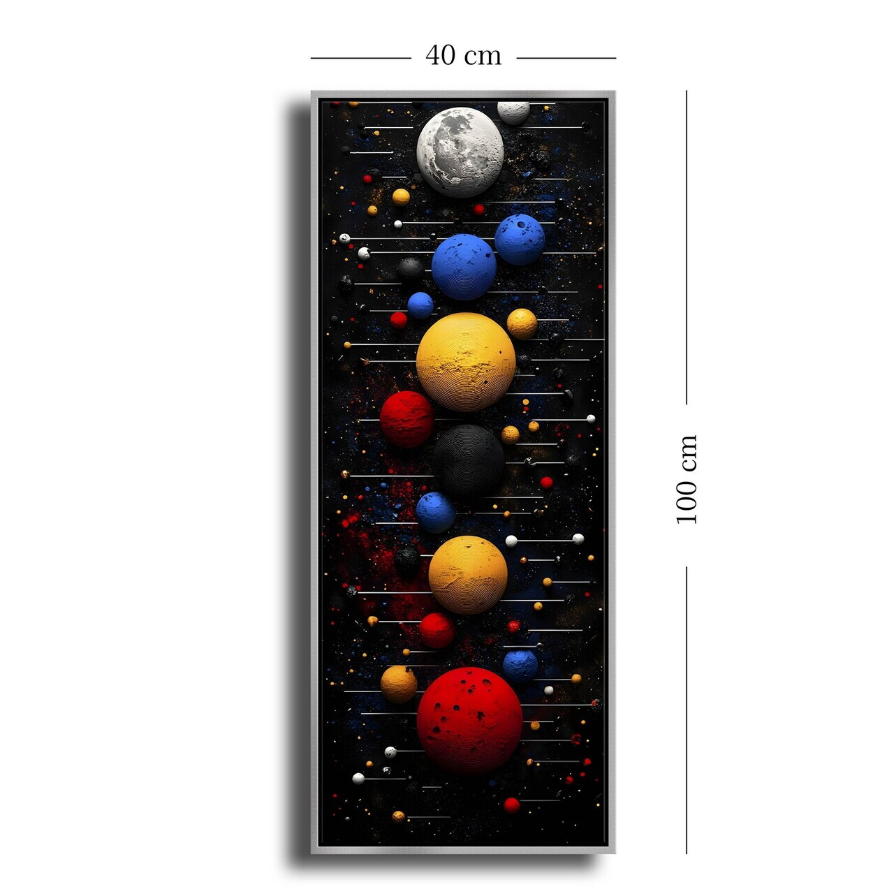 Tablou decorativ, 40100Lcgu-004, Cadru: PVC (Grosime: 5 cm), Multicolor — imaginea 5