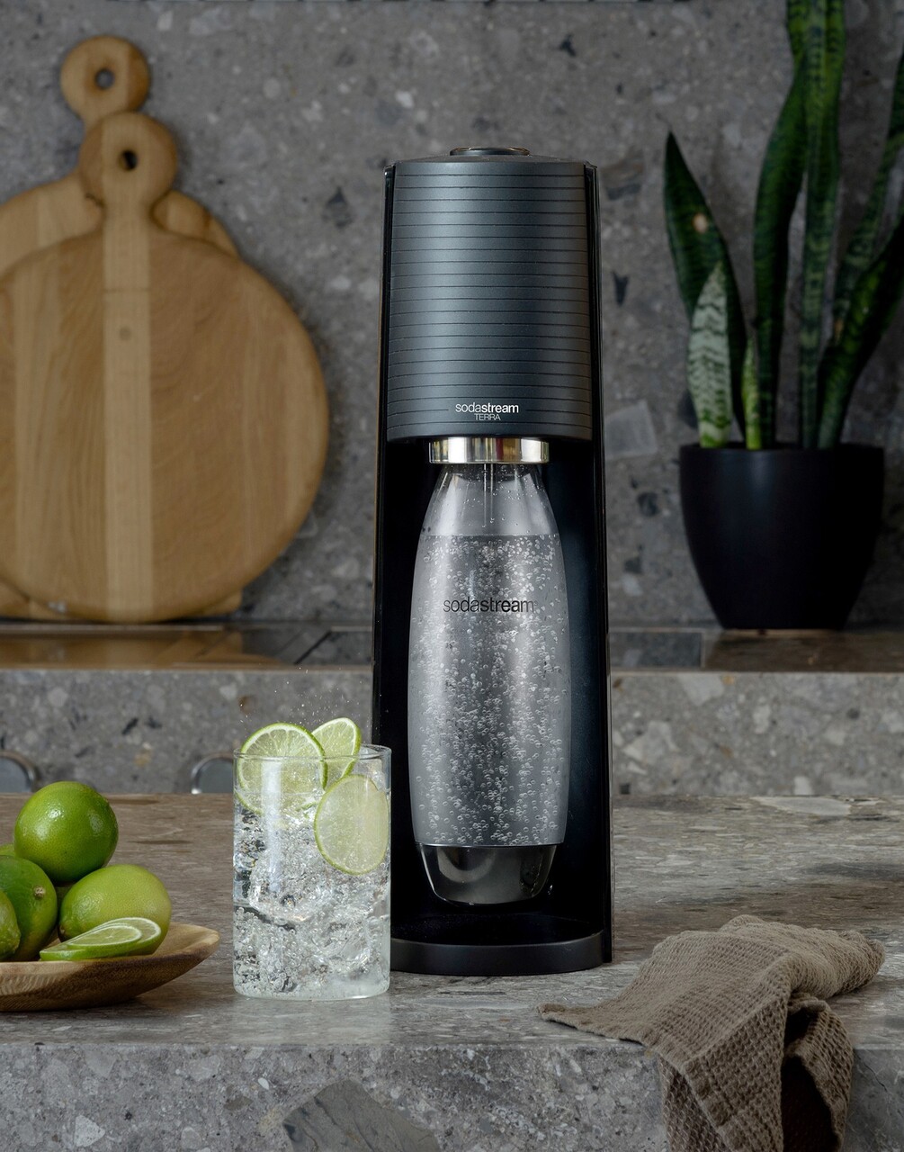 Aparat sifon Terra, Black - SodaStream - imagine 4