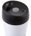 Cana termos Happy Home, Ambition, 400 ml, inox, alb