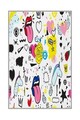 Covor, HMNT193, 100x200 cm, Poliester, Multicolor