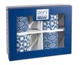 Set 4 cani in cutie cadou, Couture Kochi, Churchill, portelan Fine China, 250 ml