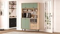 Dulap multifunctional, Locelso, RE5-SY, Stejar / Verde