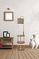 Lampadar, Stala, 846STL3508, Metal, Aur / Nuc