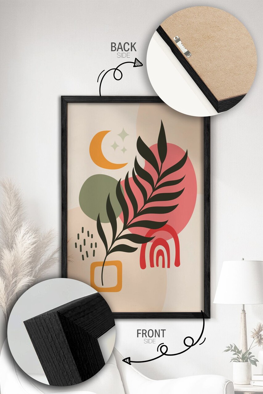 Set 3 tablouri decorative, Ersy3Syhcrv19, MDF, Multicolor - view 5