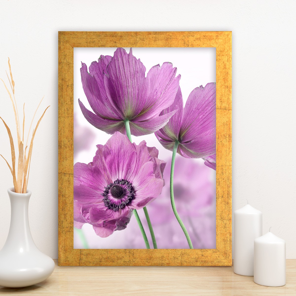 Tablou decorativ, AC1680333025, Cadru: 100% LEMN (Grosime: 2 cm), Multicolor
