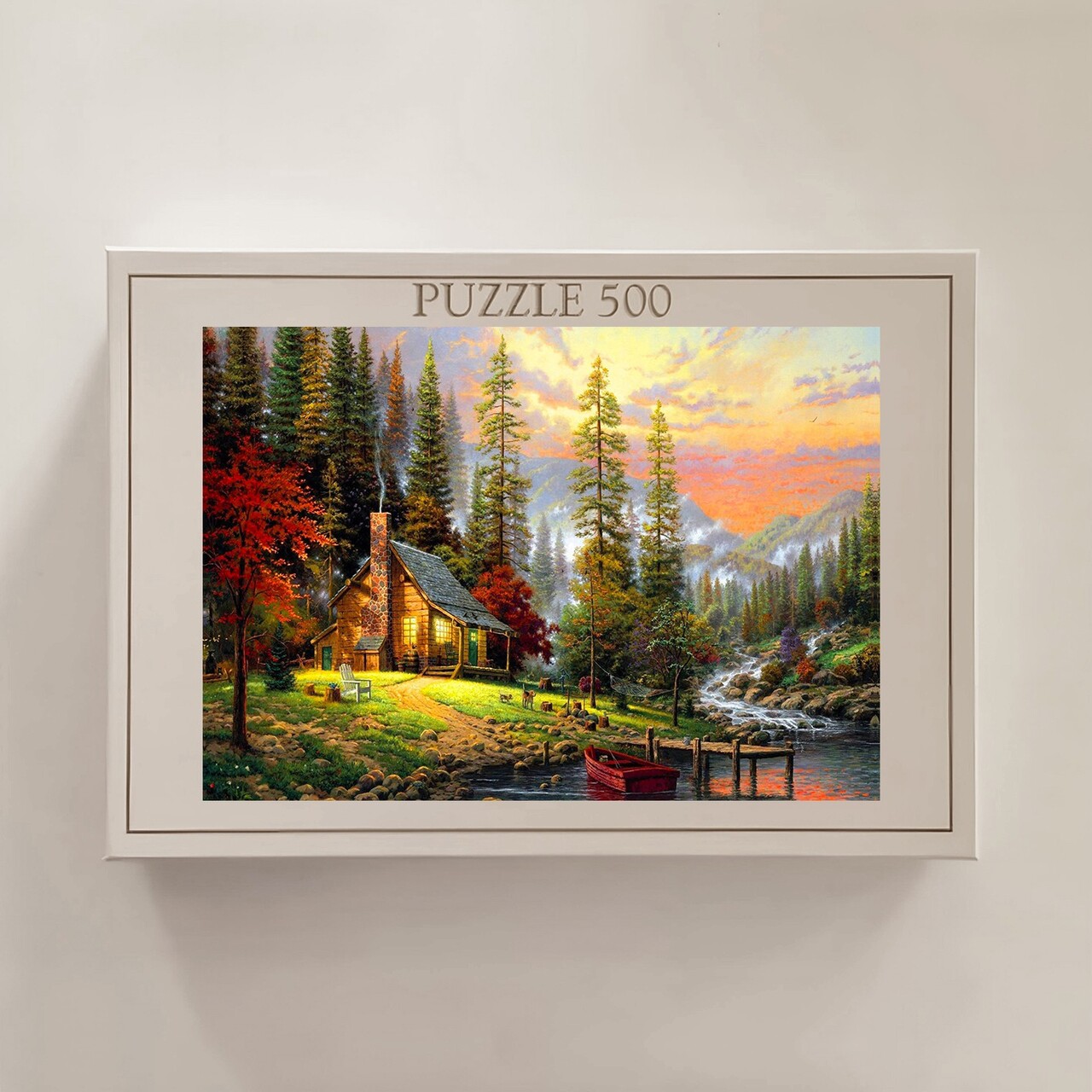 Puzzle, Wallxpert, PZL_0183_500, Multicolor - view 3