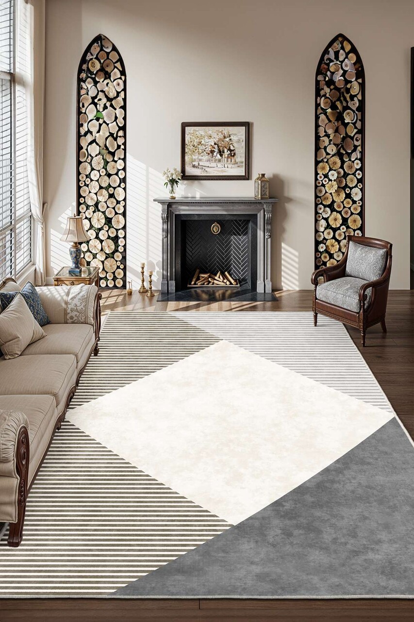 Covor (140 x 220), Sftkece026, 140x220 cm, Maro - view 2