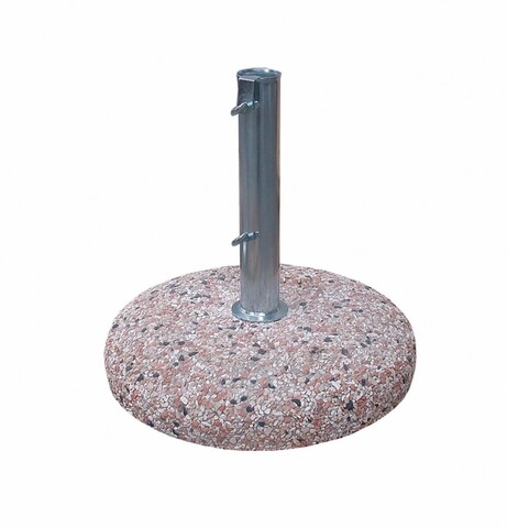 Baza pentru umbrela de gradina Barry, Bizzotto, 25 kg, Ø 45 cm, stalp Ø 40 mm, ciment
