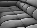 Coltar extensibil stanga 5 locuri ELTAP, LT-06PA, Ferucce, 276x200x93 cm, lemn/poliester, gri inchis