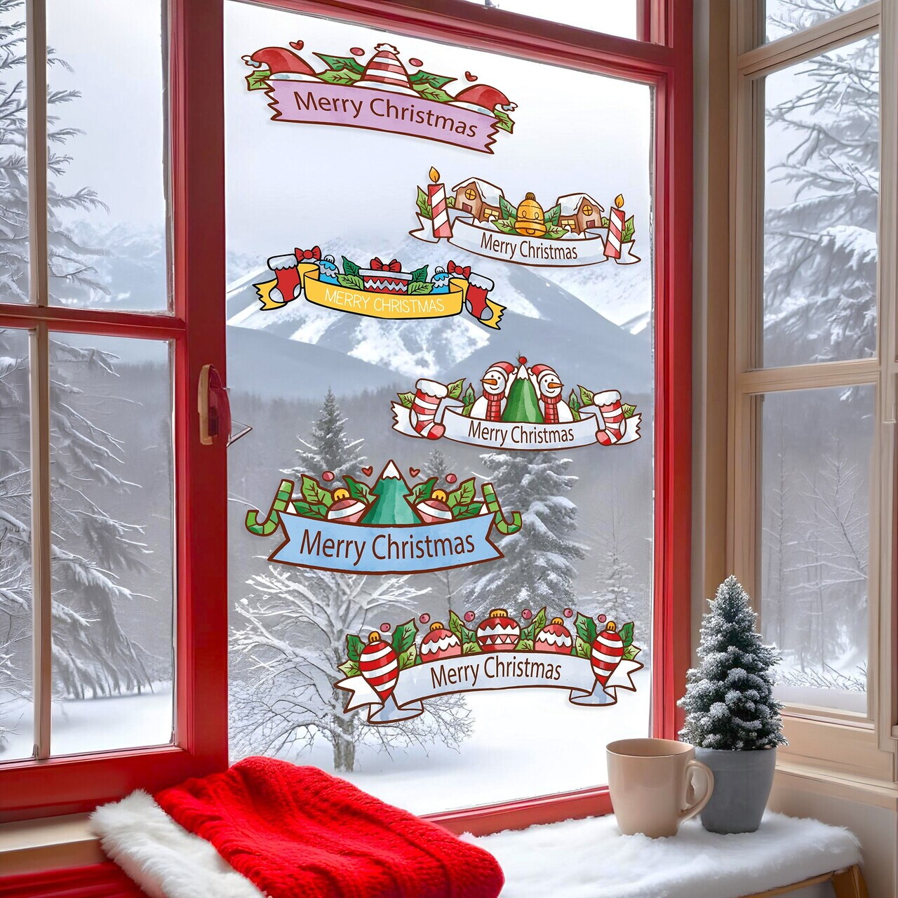Sticker decorativ, 309093_3050, 30 x 50 cm, Multicolor