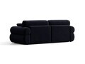 Canapea 3 locuri, Ophelia, Micadoni Home, 217x100x84 cm, catifea, albastru regal