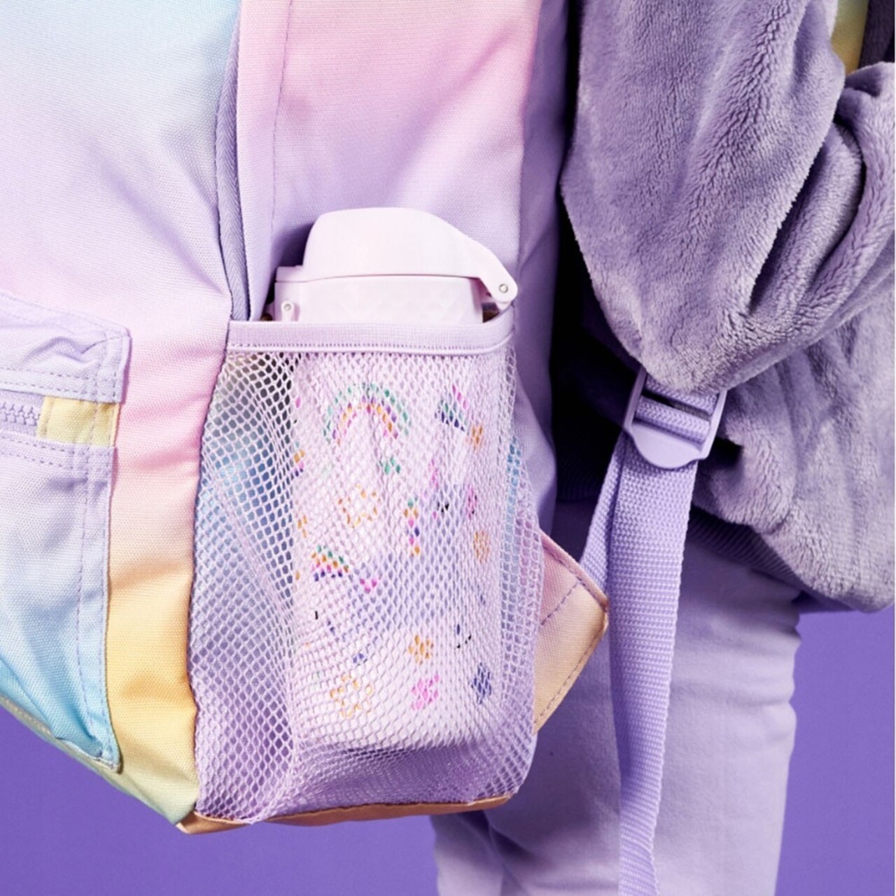 Sticla apa pentru copii, inox, 400ml, Unicorns - Ion8 - view 8