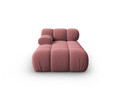 Sezlong living stanga 1 loc, Bellis-51, Micadoni Home, 155x94x70 cm, catifea, roz