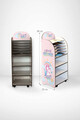 Dulap multifunctional, Popcorn, Unicorn Lou Multi-Separation / Loudsk-04, 34x98x35 cm, MDF , Multicolor