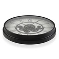 Ceas de perete Vincent Gear, Versa, Ø54.5 cm, lemn