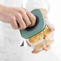Set 5 caserole cu capac etans BergHOFF, Leo Line, 400 ml, 1 L, 1.6 L, plastic, verde