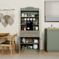 Dulap de bucatarie, Miwood, Lucas 1600-129, 80x100x42 cm, PAL, Verde