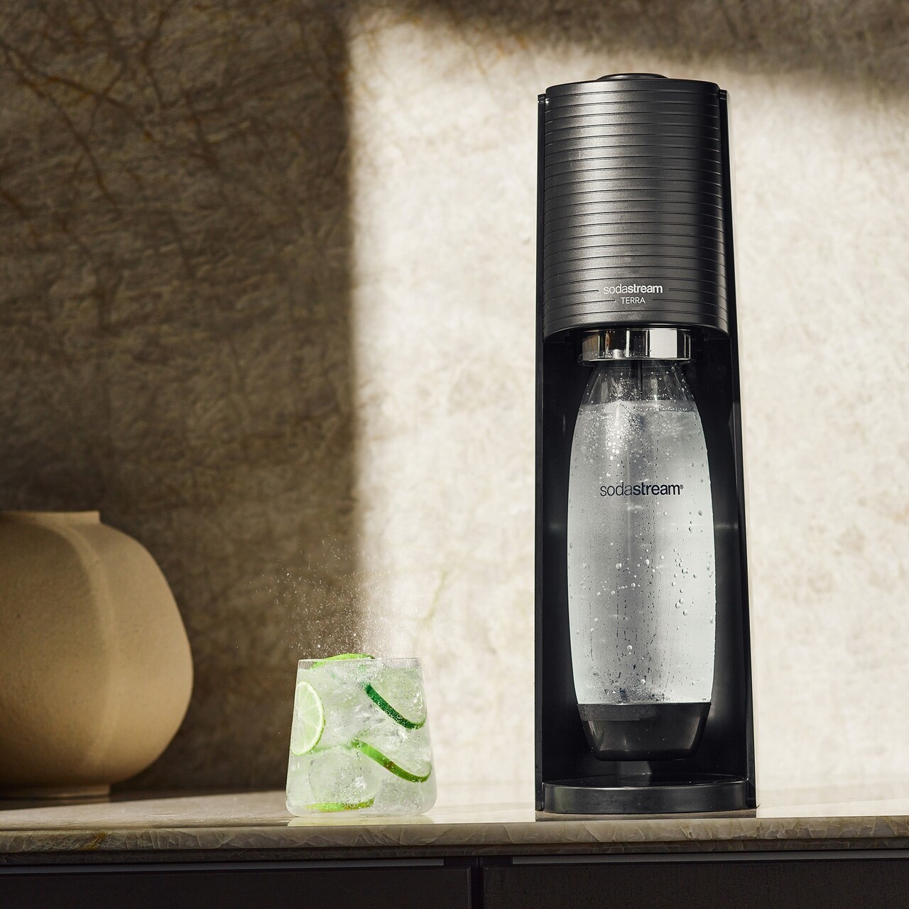 Aparat sifon Terra, Black - SodaStream - imagine 2