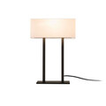Lampa de masa, Alby, 527ABY2186, Fier, Alb/Negru