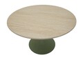 Masa dining Stockholm, Mauro Ferretti, 120x120x76 cm, MDF/fier, verde