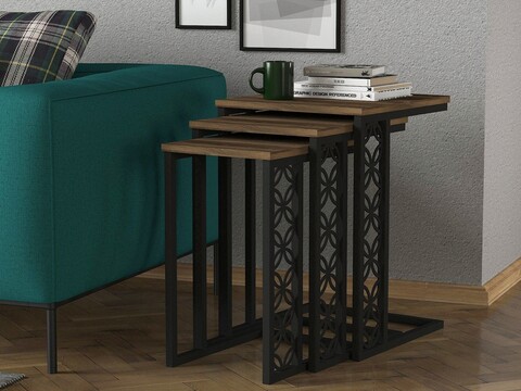 Set masute 3 piese, tera home, klark, pal, nuc