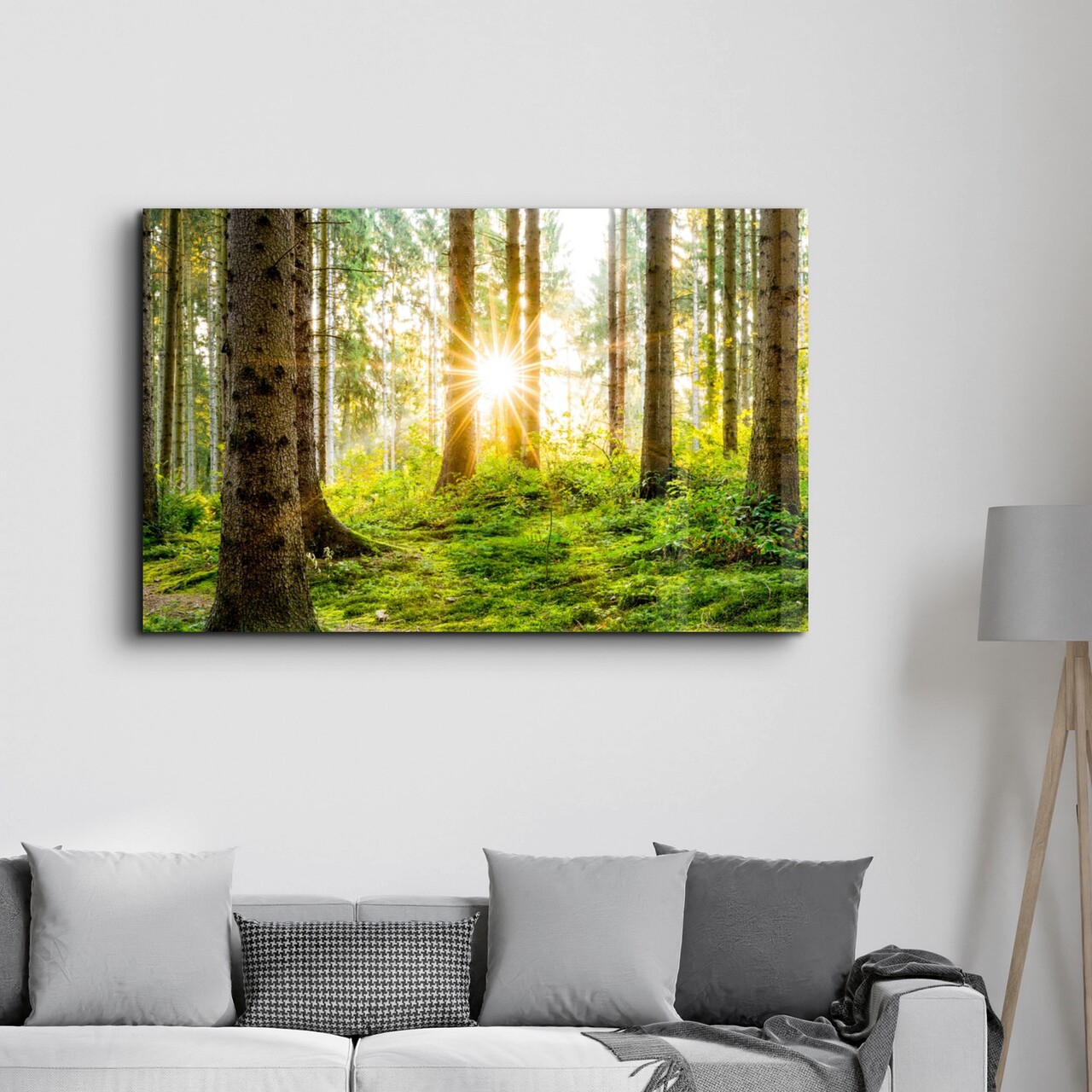 Tablou decorativ, OGLS-1084, Dimensiuni: 46 x 72 cm, Multicolor - view 3