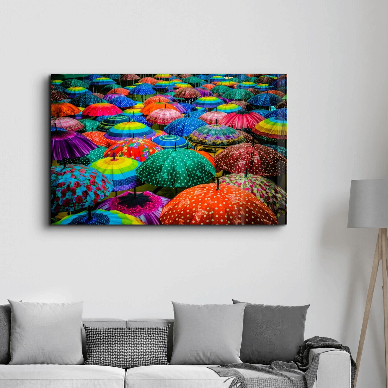 Tablou decorativ, OGLS-1053, Dimensiuni: 70 x 110 cm, Multicolor — imaginea 3