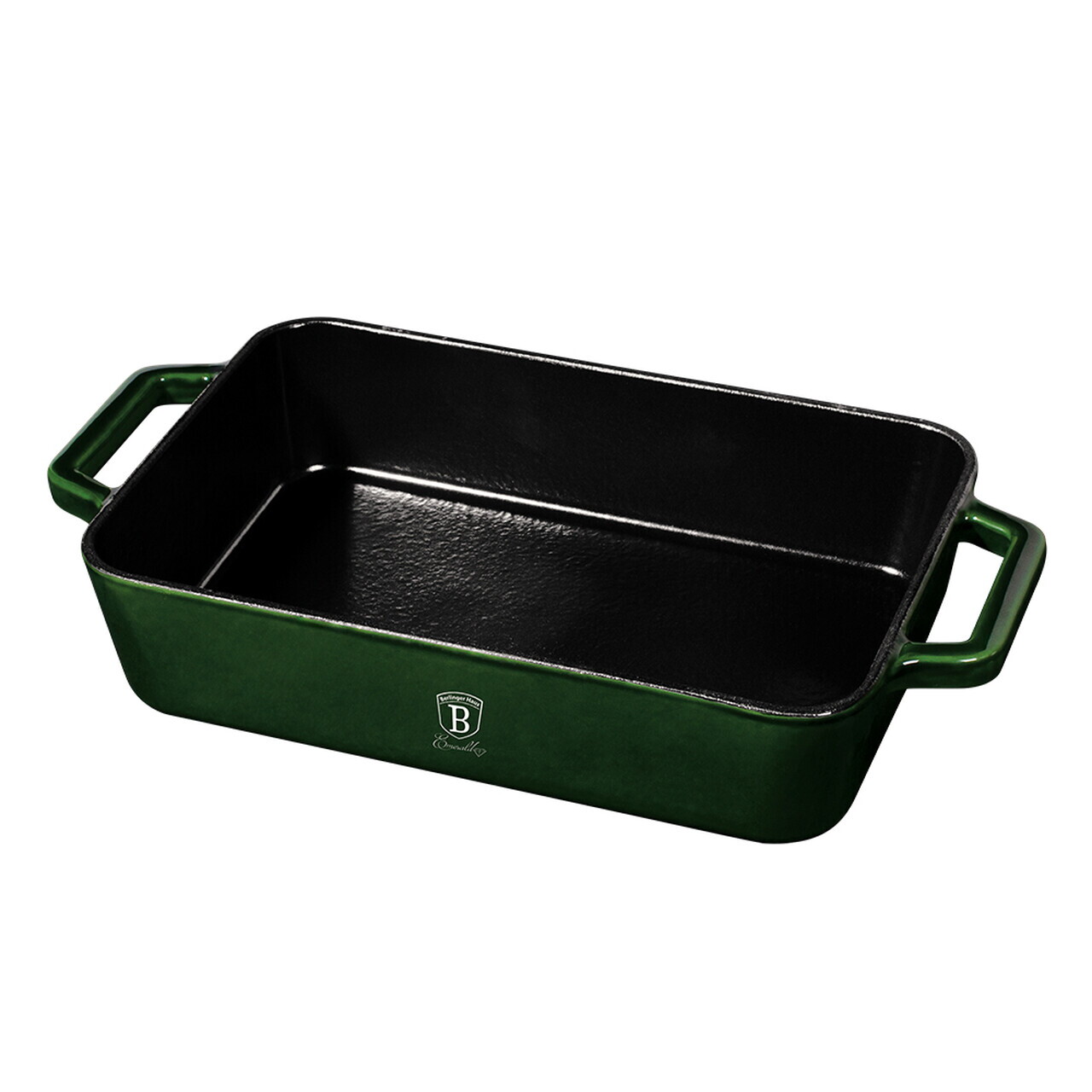 Tava de copt Berlinger Haus, Strong Mold, 30x20 cm, 3 L, fonta, verde - imagine 5