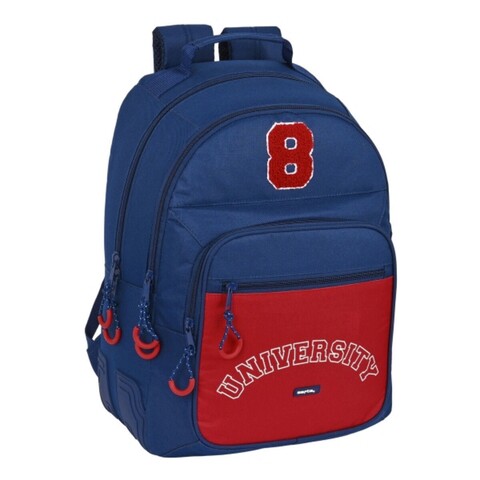 Rucsac, Safta, University, 32 x 42 x 15 cm, poliester, multicolor