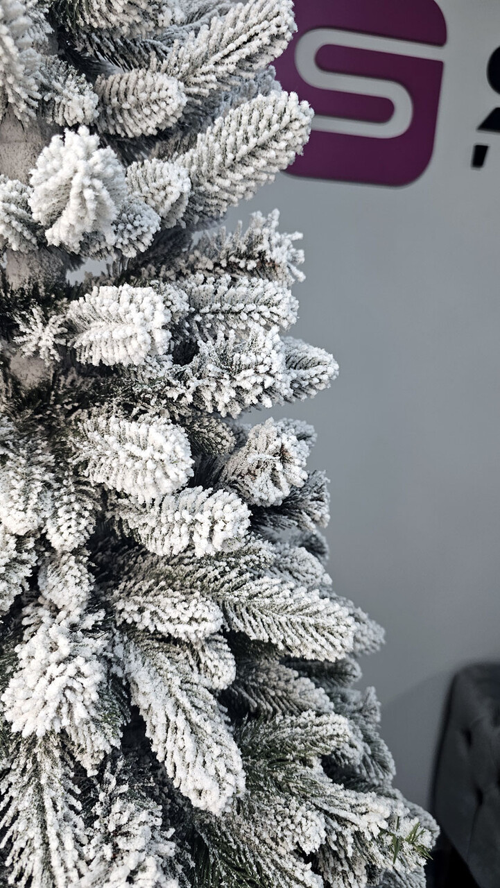 Brad artificial Christmas Deluxe by Sersimo, Global nins, mix 2D+3D, 180cm — imaginea 7