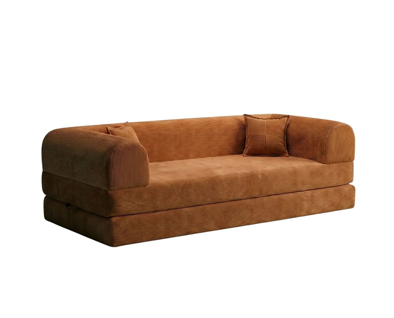 Canapea extensibila 3 locuri, Atelier del Sofa, 118FVL1308, Tesatura plus reiata, Portocaliu - view 10