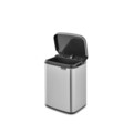 Cos de gunoi, Brabantia, Bo Small, 4 L, 17.2x20x27.2 cm, otel, argintiu