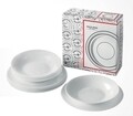 Serviciu de masa 12 piese, White Moon, Bormioli, opal, alb