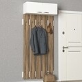 Cuier Yonca, Woody Fashion, 90x31.4x210 cm, maro