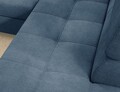 Coltar extensibil dreapta 4 locuri ELTAP, RT-40RAQ, Eridano, 275x202x88 cm, lemn/poliester, albastru inchis