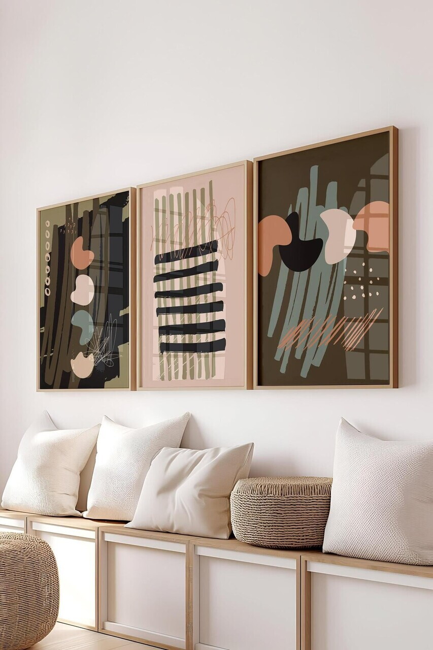 Set de pictură decorativă, Ç-300665, Sticla PVC, Multicolor — imaginea 2