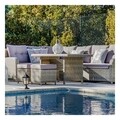 Set mobilier pentru gradina/terasa, DKD Home Decor, 4 piese, bej