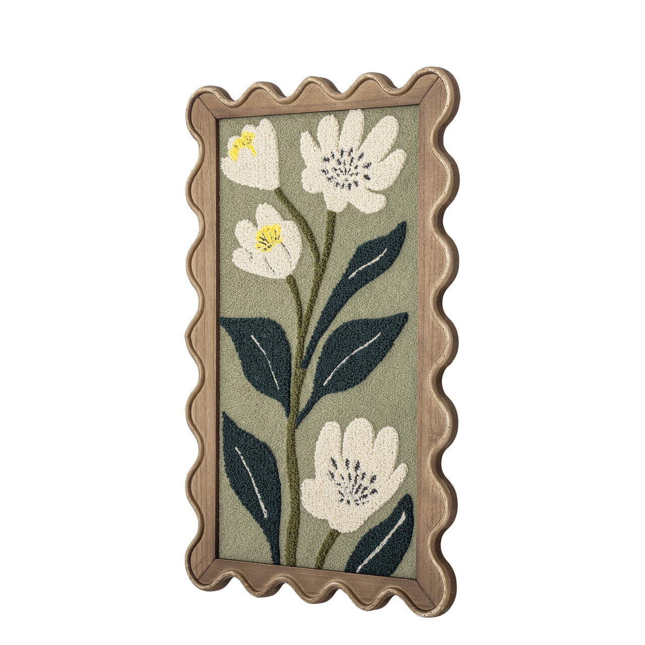 Decoratiune de perete, Bloomingville, Talan, 30x1.5x45 cm, MDF/pulbere de piatra, multicolor — imaginea 4