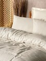 Lenjerie de pat dubla, Plaid - Cream, Cotton Box, Bumbac Ranforce