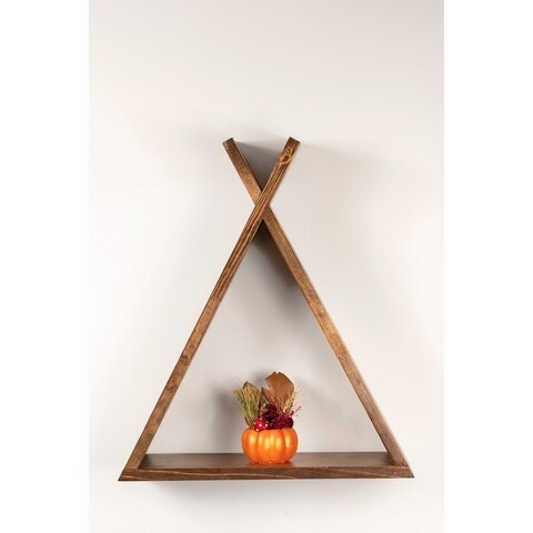 Raft pentru perete sator, puqa design, 44x14x57 cm, aluna