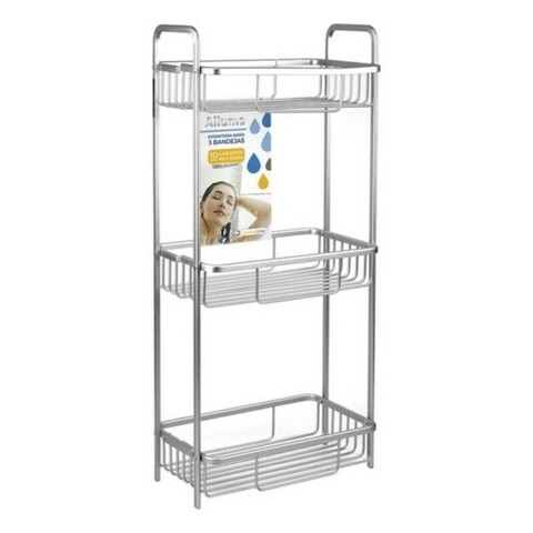 Raft pentru baie confortime, 29x18x65.5 cm, aluminiu