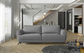 Canapea extensibila 3 locuri ELTAP, Meg25, Megis, 242x95x90 cm, lemn/poliester, gri