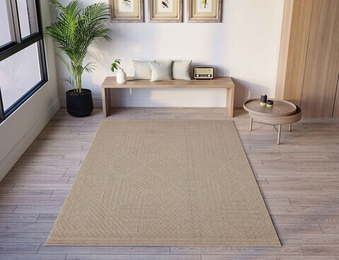 Covor, Fava, 160x230 cm, Polipropilena, Bej