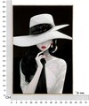 Tablou decorativ Marty -H, Mauro Ferretti, 62x92 cm, lemn de pin/canvas pictat si lacuit, multicolor