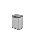 Cos de gunoi, Brabantia, Bo Small, 4 L, 17.2x20x27.2 cm, otel, argintiu