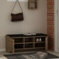 Pantofar Homitis, Zulla - Dark Oak, 37x110x43 cm
