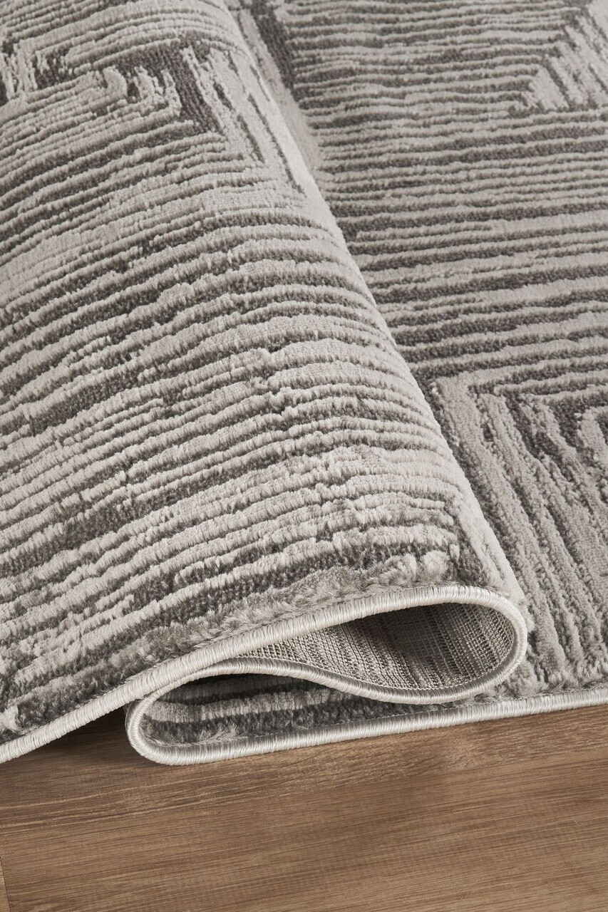 Covor, Marla 2004, 120x180 cm, 60% POLIPROILENĂ/40% POLIESTER, Gri — imaginea 5